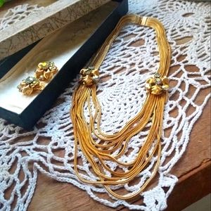 Vintage 60's Retro Jewelry Set